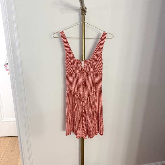 reformation mini dress
